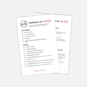 She Drives Confidence Emergency Kit Checklist for Cars